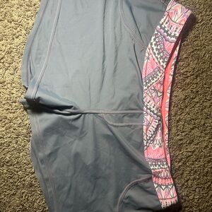 Free Country Gray and Pink Women Shorts